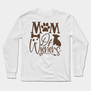 Mom of wiener Long Sleeve T-Shirt